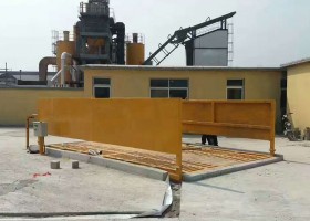 150T洗輪機安裝現(xiàn)場